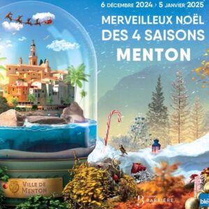 programme noël Menton 2024